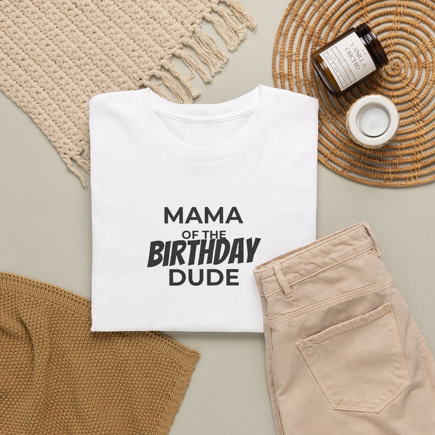 Mama of the Birthday Dude T-Shirt