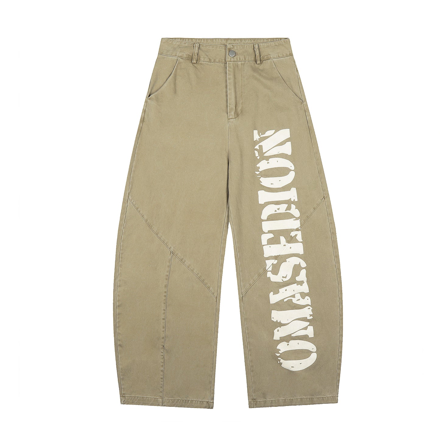 Spicy girl design printed work pants