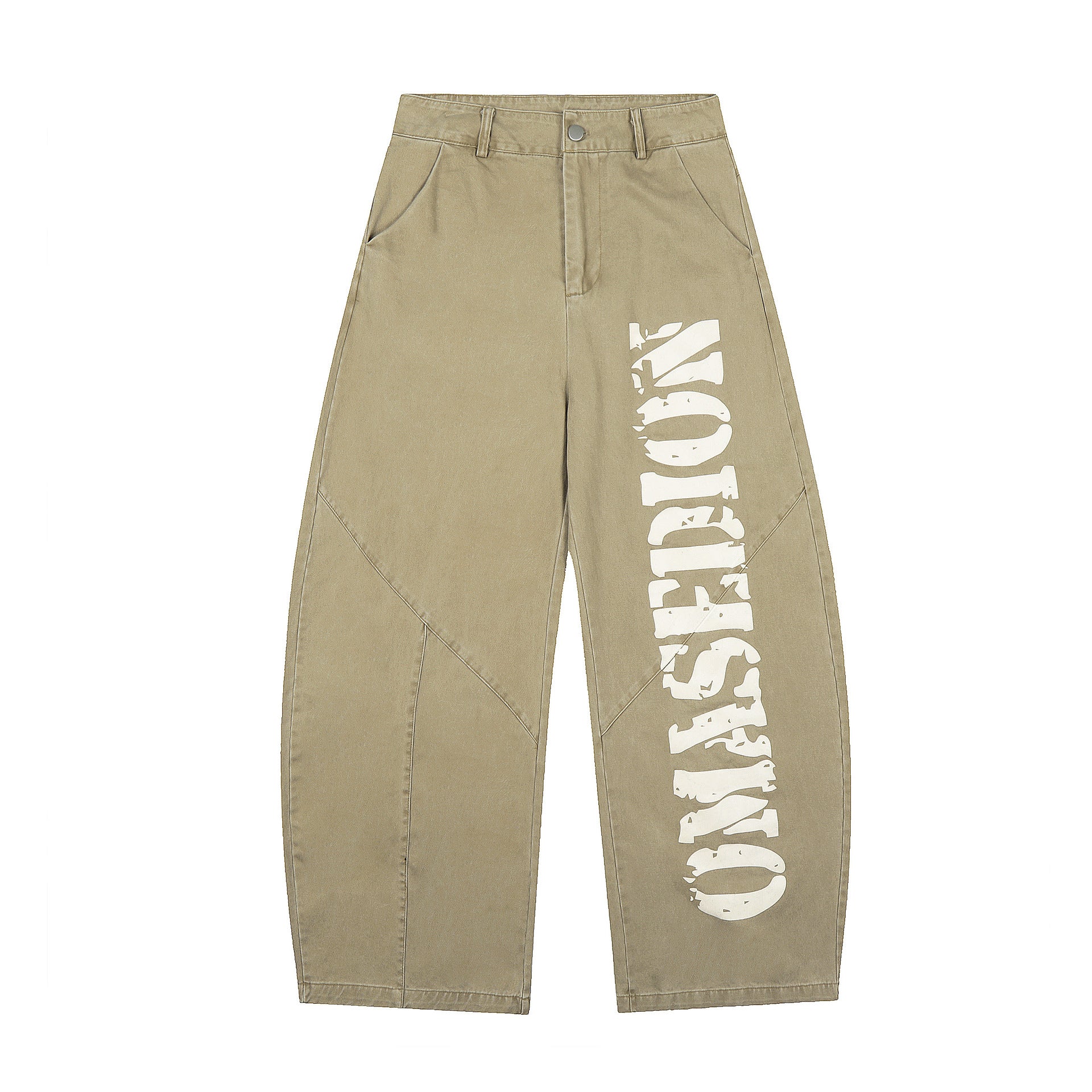 Spicy girl design printed work pants