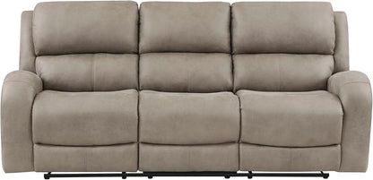 84.5 Inch Brown Recliner Couch Living Sofa Home Theater-4
