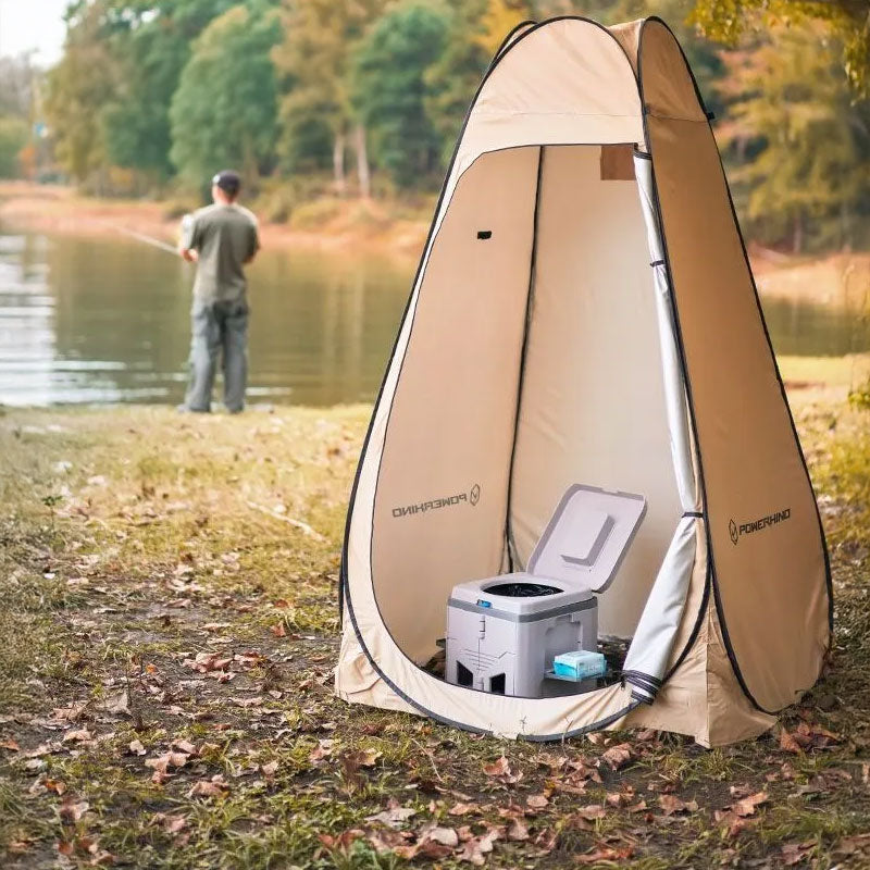 Faltbare Camping Toilette für Auto & Zelt