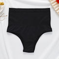 Seamless mid-high waist panties, tummy-tightening, waist-slimming and height-slimming elastic briefs for women