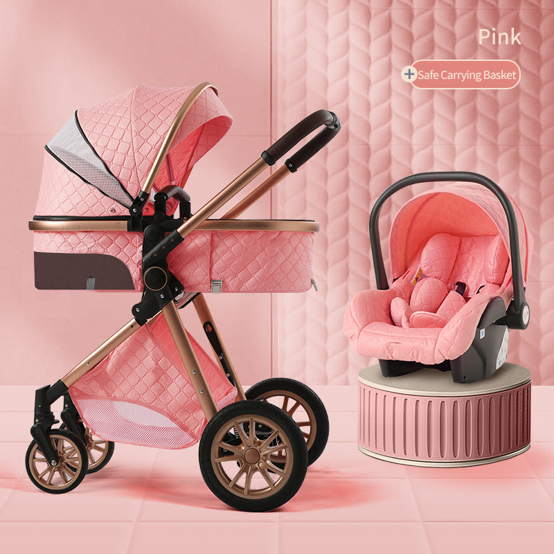 Vanteo™ High Stroller - Kinderwagen mit/ohne MaxiCosi inkl. Schock-Absorbed Federung etc.