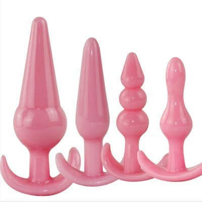 Anal-Plug Set aus Silikon