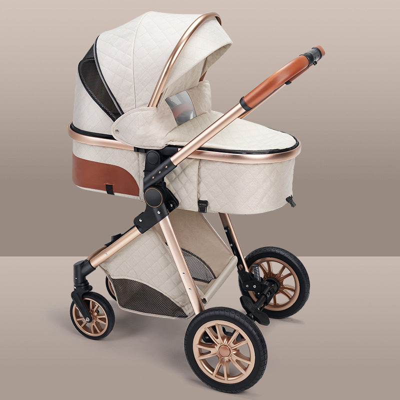 Vanteo™ High Stroller - Kinderwagen mit/ohne MaxiCosi inkl. Schock-Absorbed Federung etc.
