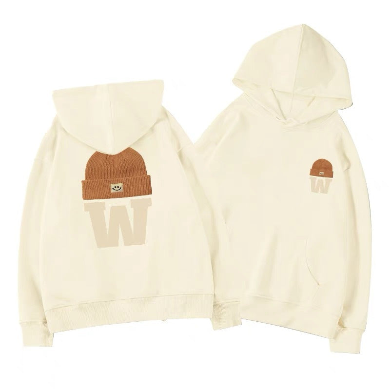 Style Hooded Sweatshirt for Teen Girls, Fleece-Lined, Loose Casual Hoodie Outwear for Middle and High School Students