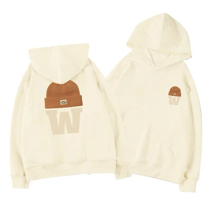 Style Hooded Sweatshirt for Teen Girls, Fleece-Lined, Loose Casual Hoodie Outwear for Middle and High School Students