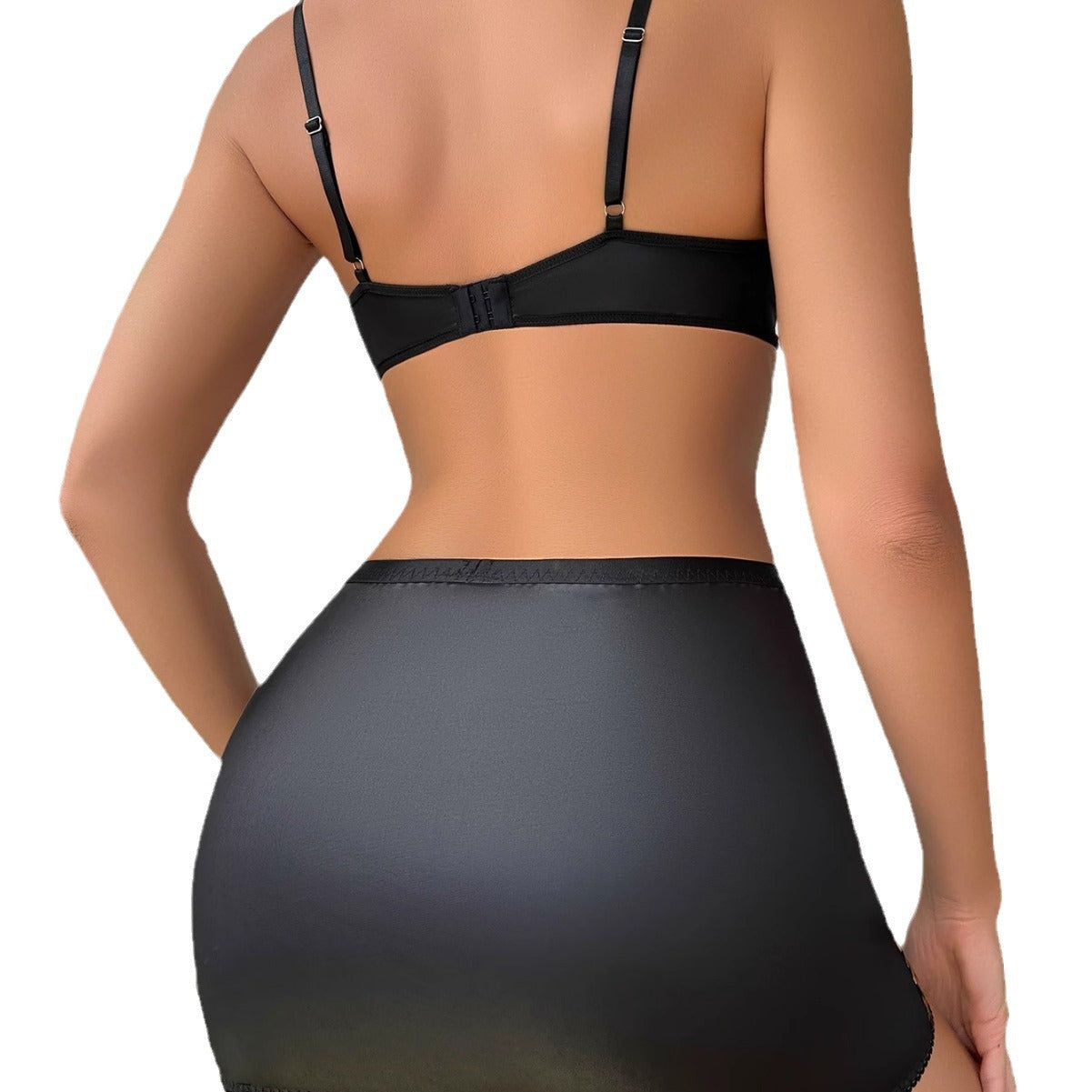 Leoparden Lingerie-Set, 2-tlg.