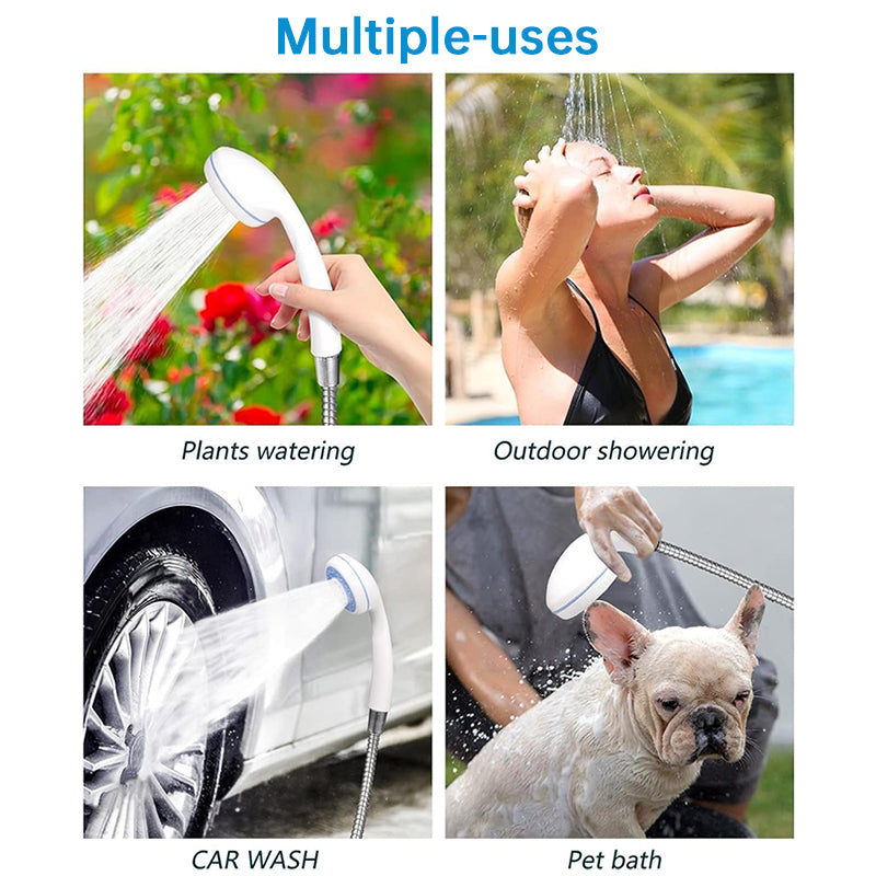 USB Audladbare  Portable  Camping Dusche