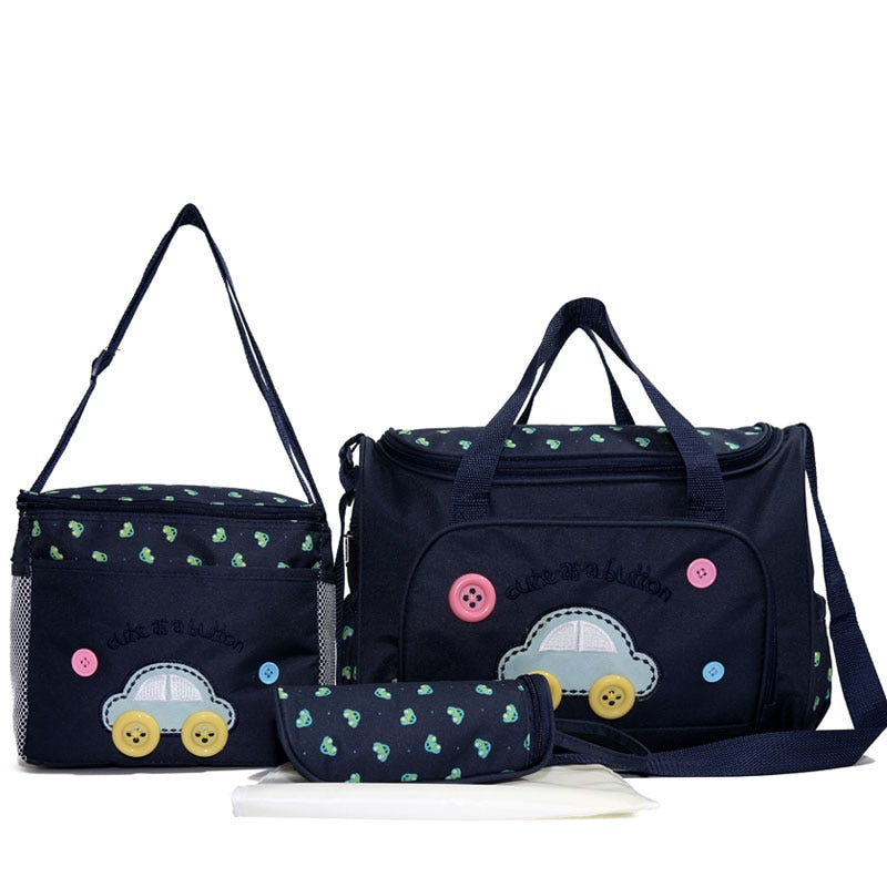 4-tlg. Fashion Babywickeltasche
