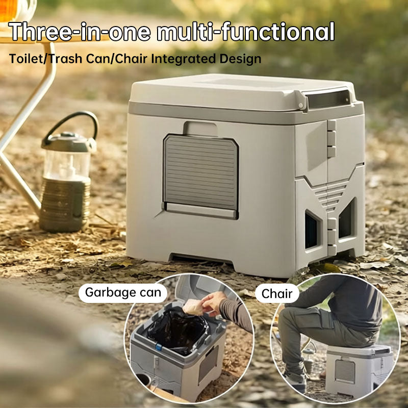 Faltbare Camping Toilette für Auto & Zelt