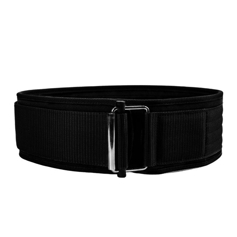 Weightlifting Belt with Self-Locking Buckle Blue Fitness Belt for Deadlift Support Powerlifting Training Waist Belt