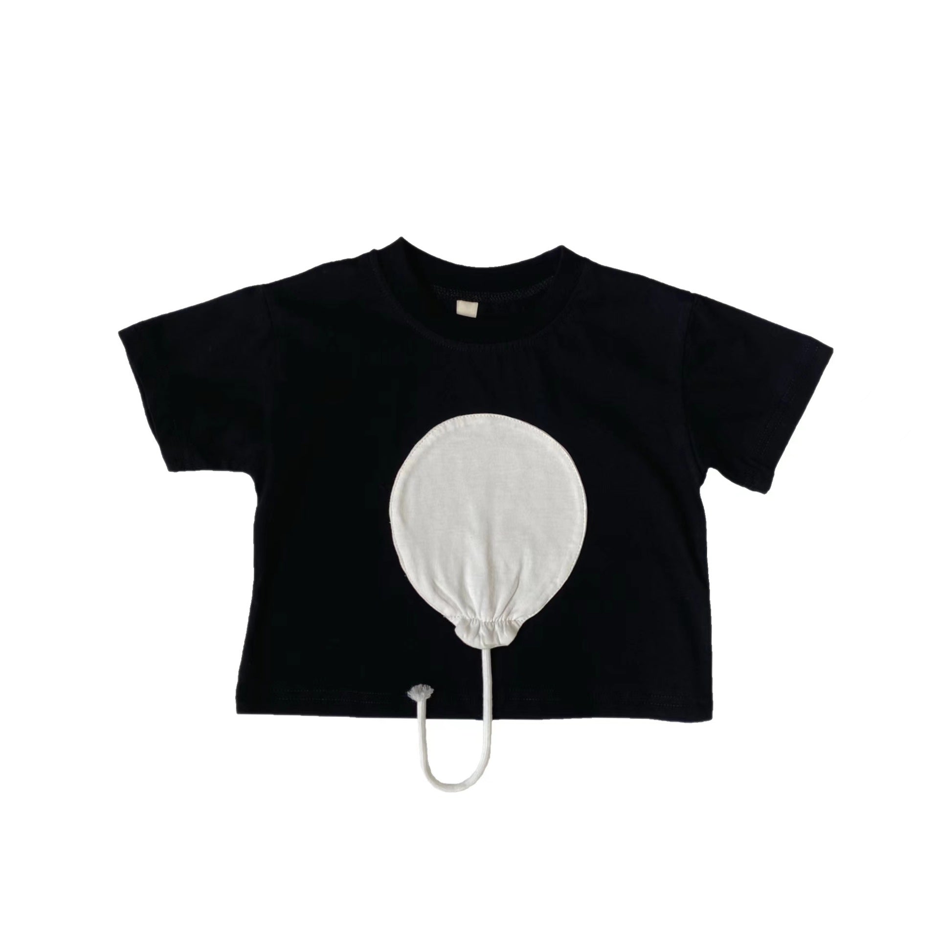 Children's 3D balloon short sleeved T-shirt