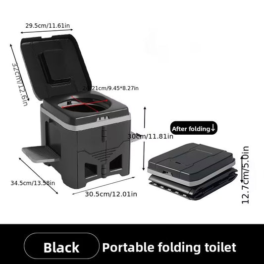 Faltbare Camping Toilette für Auto & Zelt