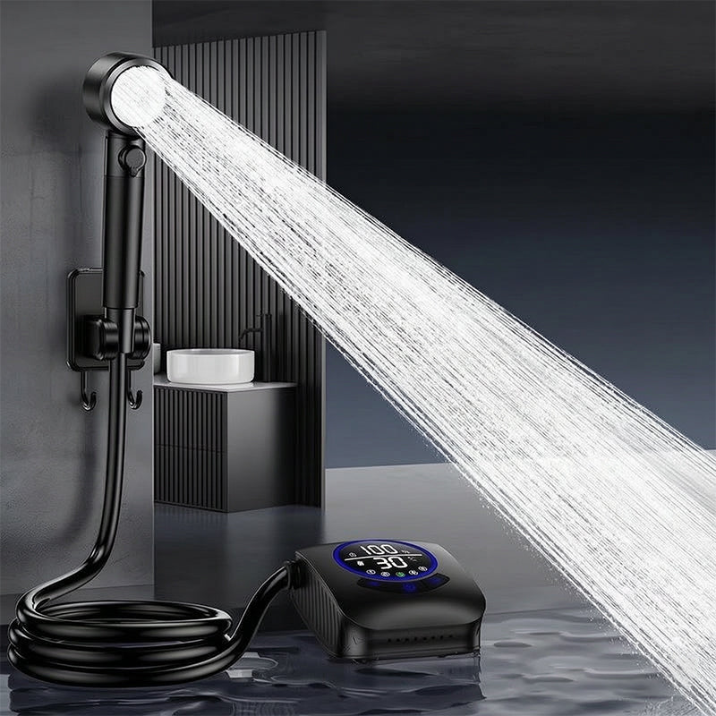 8000mAh Portable Camping Dusche, IPX8 Waterproof aufladbar