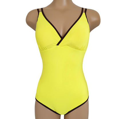 Elegant V-Neck  Badeanzug für Damen & Teens