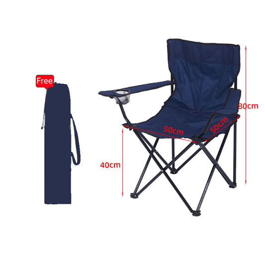 Camping & Angel Stuhl - 50x50x80cm
