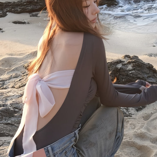 Long Sleeve Badeanzug