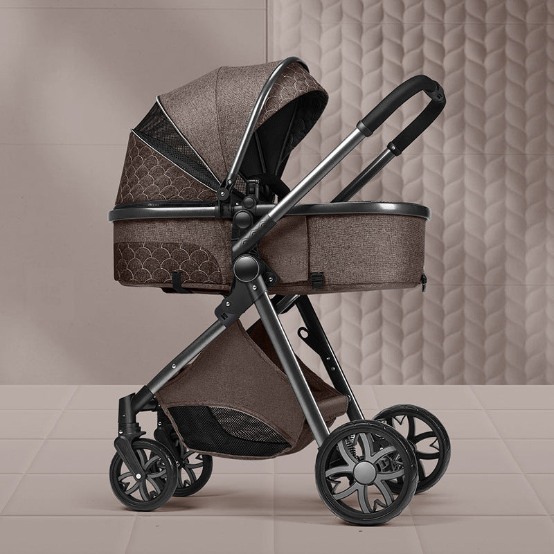 Vanteo™ High Stroller - Kinderwagen mit/ohne MaxiCosi inkl. Schock-Absorbed Federung etc.