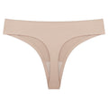 Women's T-back One-piece Seamless Low-waist Sexy Ice Silk T-pants Pure Cotton Bottom Crotch T-back Panties