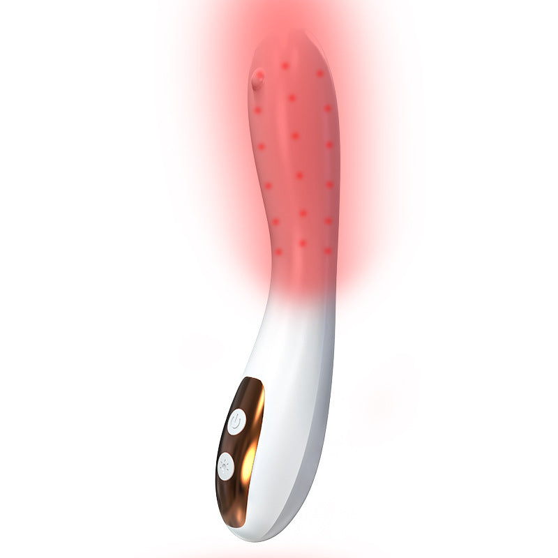 Damen "Private Care" Vibrator mit Infrarot-Therapie, Heizbare Climax Stick und Rotlicht