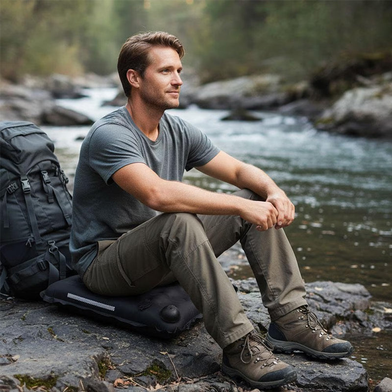 Selbstaufblasendes Camping Kissen - WATERPROOF