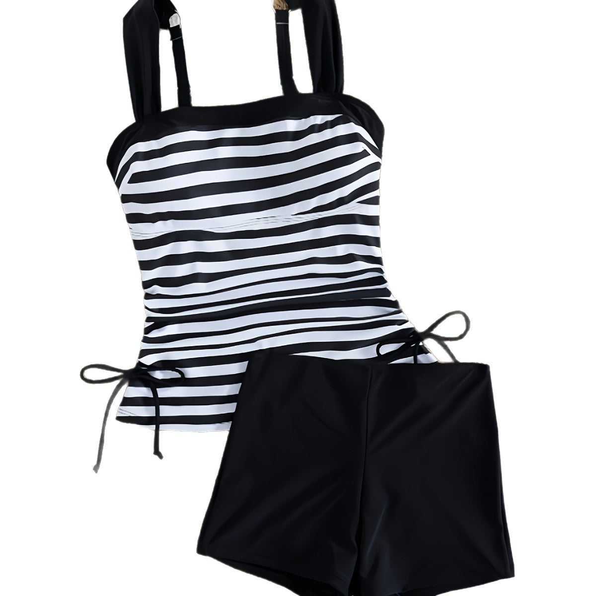 "Vanteo™Teens" Striped Printed Bikini Set für Damen; 2-tlg.