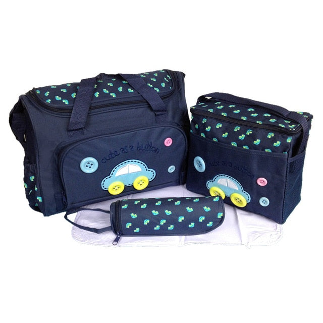 4-tlg. Fashion Babywickeltasche