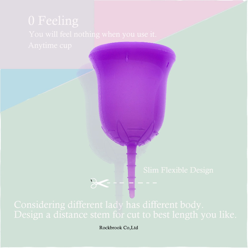 "Anytime" Menstruationstasse Silicon