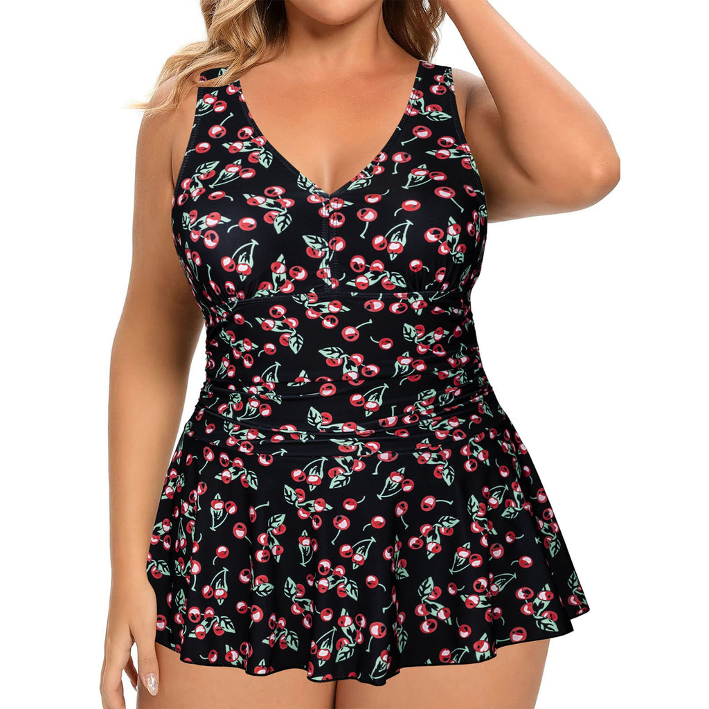 One-Piece Dress Style Two-Piece Swimwear Briefs Swim Bottoms