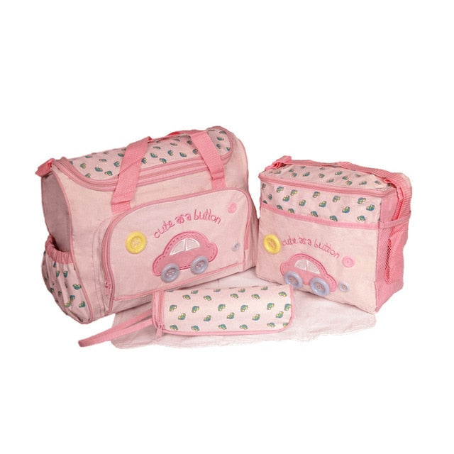 4-tlg. Fashion Babywickeltasche