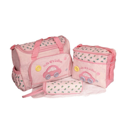 4-tlg. Fashion Babywickeltasche